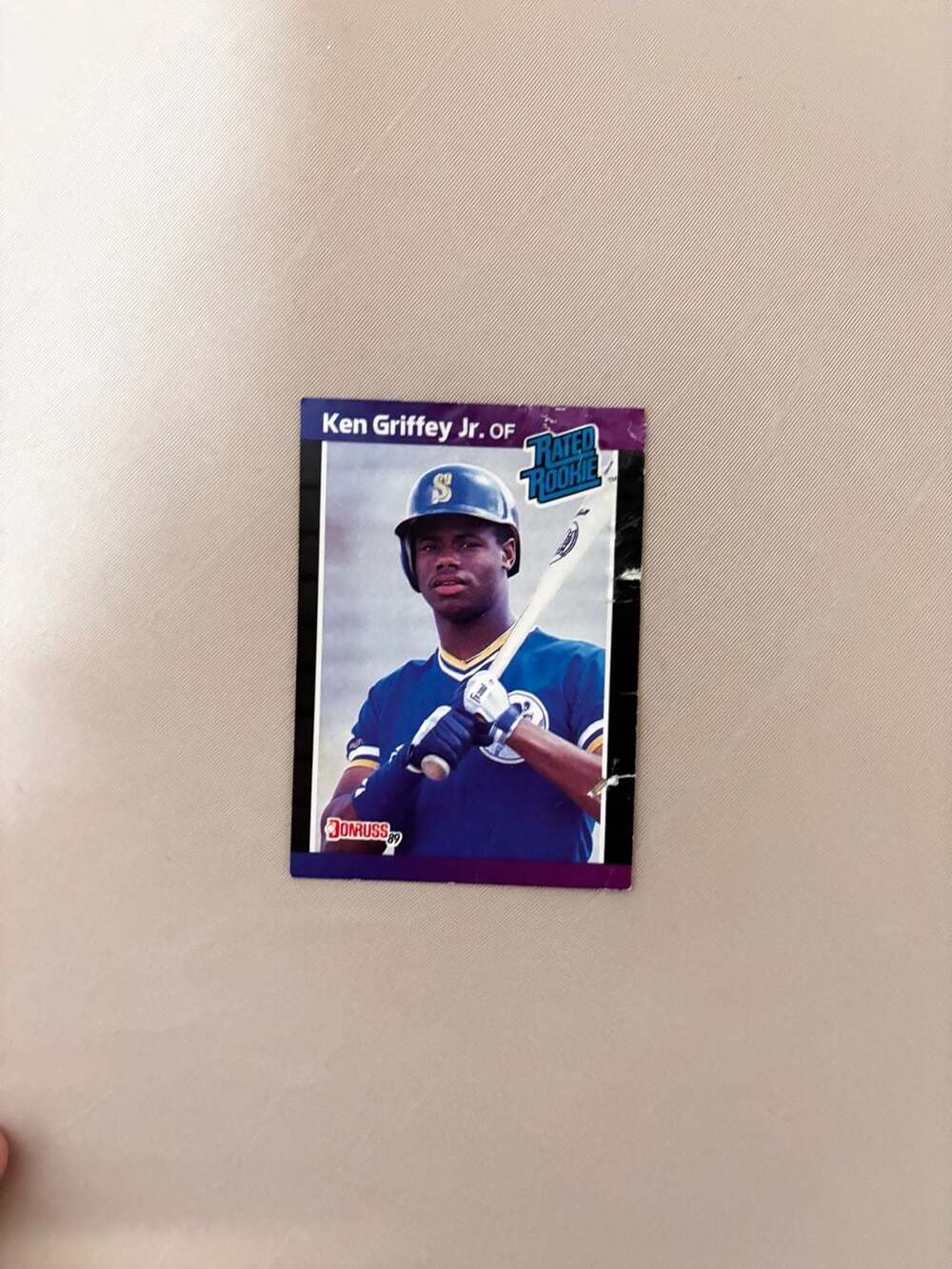 1989 Donruss Ken Griffey Jr Rated Rookie Baseball Card 33